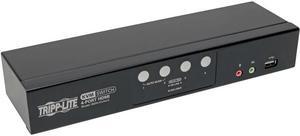 Tripp Lite 4-Port HDMI/USB KVM Switch with Audio/Video and USB Peripheral Sharing