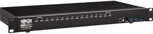 DisplayPort / USB KVM Switch 16-Port Audio/Video 4K 60Hz 1URM