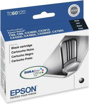 EPSON 60 (T060120) Ink Cartridge Black EPSON 60 (T060120) Ink Cartridge Black
