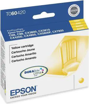 EPSON 60 (T060420) Ink Cartridges Yellow