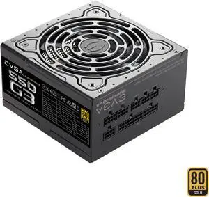 EVGA SuperNOVA 550 G3, 220-G3-0550-Y1, 80+ GOLD, 550W Fully Modular, EVGA ECO Mode with New HDB Fan, Includes FREE Power On Self Tester, Compact 150mm Size, Power Supply