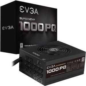 EVGA SuperNOVA 1000 PQ, 80+ PLATINUM 1000W, Semi Modular, EVGA ECO Mode, 10 Year Warranty, Power Supply 210-PQ-1000-X1