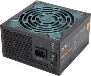 EVGA SuperNOVA 750 G5, 80 Plus Gold 750W, Fully Modular, ECO Mode with Fdb Fan, 100% Japanese Capacitors, 10 Year Warranty, Compact 150mm Size, Power Supply 220-G5-0750-X1