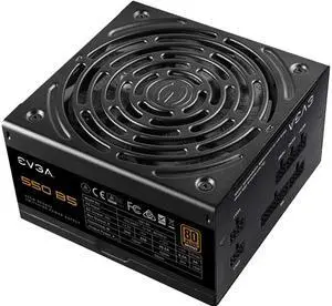 EVGA 550 B5, 80 Plus BRONZE 550W, Fully Modular, EVGA ECO Mode, 5 Year Warranty, Compact 150mm Size, Power Supply - 220-B5-0550-V1