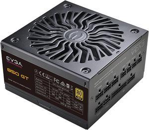 EVGA SuperNOVA 850 GT, 80 Plus Gold 850W, Fully Modular, Auto Eco Mode with FDB Fan, 100% Japanese Capacitors, 7 Year Warranty, Includes Power ON Self Tester, Compact 150mm Size, 220-GT-0850-Y1