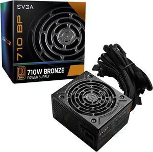 EVGA 710 BP, 80+ BRONZE 710W, 3 Year Warranty, Power Supply 100-BP-0710-K1