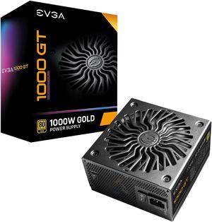 EVGA SuperNOVA 1000 GT 80 Plus Gold 1000W Fully Modular Eco Mode with FDB Fan 100 Japanese Capacitors 10 Year Warranty Includes Power ON Self Tester Compact 150mm Size 220GT1000X1