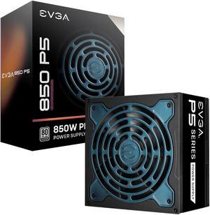 EVGA SuperNOVA 850 P5, 80 Plus Platinum 850W, Fully Modular, Eco Mode with FDB Fan, 10 Year Warranty, Includes Power ON Self Tester, Compact 150mm Size, Power Supply 220-P5-0850-X1