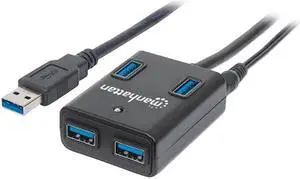 MANHATTAN 162302 SuperSpeed USB 3.0 Hub MANHATTAN 162302 SuperSpeed USB 3.0 Hub