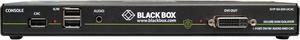 Black Box SI1P-SH-DVI-UCAC Secure NIAP 3.0 Single-Head DVI-I USB KVM Defender, CAC