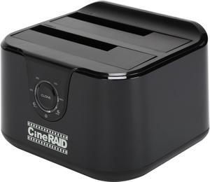 CineRAID CR-H236 USB 3.0 Standalone Hard Drive Duplicator & USB 3.0 Dual Hard Drive Docking Station