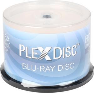 PlexDisc 25 GB 6X BD-R 50 Packs Disc Model 633-814
