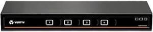 Vertiv SC940DPH-400 Cybex SC900 Secure KVM | Dual Head | 4 Port Universal DisplayPort | NIAP version 4.0 Certified - Secure Desktop KVM Switches