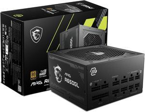 MSI - MAG A650GL, 80 GOLD Fully Modular Gaming PSU, 650W Power Supply, 10 Year Warranty