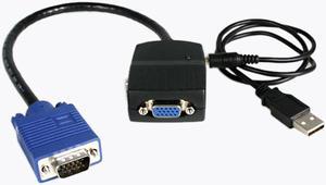 StarTech.com ST122LE 2 Port VGA Video Splitter - USB Powered