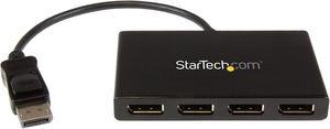 StarTech.com MSTDP124DP MST hub - DisplayPort to 4x DisplayPort