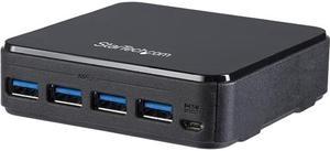 StarTech HBS304A24A USB 3.0 Peripheral Sharing Switch - 4 USB 3.0 x 4 Computers - Mac / Windows / Linux - USB A/B Switch -  USB Switch