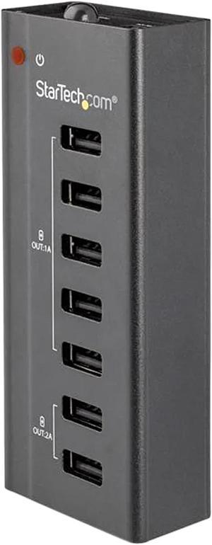 StarTech.com ST7C51224EU 7-Port USB Charging Station with 5x 1A Ports and 2x 2A Ports