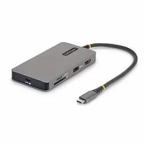 StarTech USB-C Multiport Adapter with 4K 60Hz HDM I - 140W Power Delivery - USB 10Gbps - GbE - SD / MicroSD Slots - Plug-and-Play - 305B-USBC-MULTIPORT StarTech USB-C Multiport Adapter with 4K 60Hz HDM I - 140W Power Delivery - USB 10Gbps - GbE - SD / MicroSD Slots - Plug-and-Play - 305B-USBC-MULTIPORT