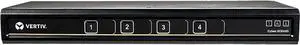 Vertiv Cybex SC800 Secure Desktop KVM| 4 Port Single-Head| DisplayPort| TAA