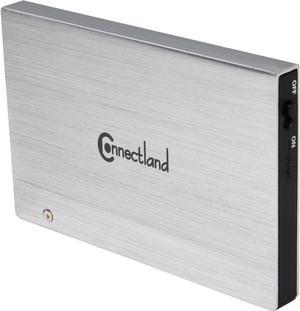 SYBA CL-ENC25035 2.5" Aluminium Brush Finish SATA III USB 3.0 External Enclosure for Hard Disk and SSD (Tool Less Installation)