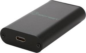 SYBA SY-ENC25040 Black M.2 NGFF SATA SSD USB 3.1 M.2 NGFF SATA SSD to USB3.1 Enclosure