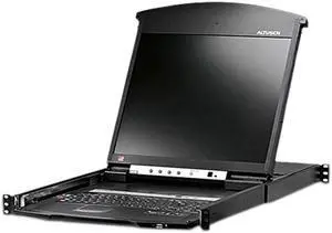 ATEN KL1516AiN 16-Port 19in. Dual Rail CAT5 LCD KVM Over the Net