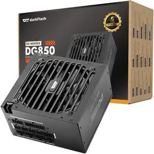 darkFlash DF-DG-850-BK 850 W 80 PLUS GOLD Certified Active PFC Power Supplies darkFlash DF-DG-850-BK 850 W 80 PLUS GOLD Certified Active PFC Power Supplies