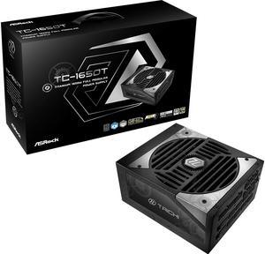 ASRock TC-1650T 1650 W ATX3.1 & PCIe5.1 Cybenetics Titanium Full Modular Power Supply