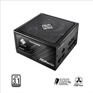ASRock Steel Legend SL-650G 650W 80 PLUS GOLD & Cybenetics PLATINUM Full Modular Power Supply, ATX3.1 Ready, 10 Years Warranty