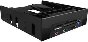 VANTEC HDA-350P Multi 2.5"/3.5" HDD/SSD Bracket for 5.25" Drive Bay