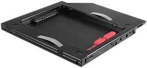 VANTEC MRK-HC95A-BK SSD/HDD Aluminum Caddy for 9.5mm ODD Laptop Drive Bay