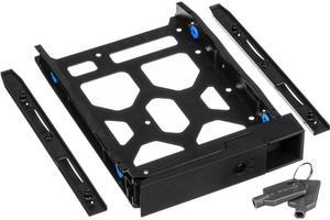 QNAP TRAY-35-BLK01 3.5" HDD Tray with Key Lock and Two Keys