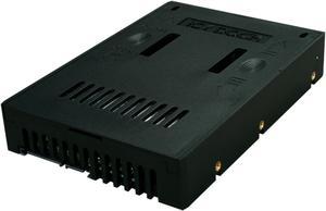Icy Dock MB882SP-1S-2B | 2.5" to 3.5" SAS / SATA HDD & SSD Converter / Mount / Kit / Adapter | EZConvert