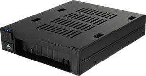 ICY DOCK MB521SP-B flexiDOCK 2.5” SSD Dock Trayless Hot-Swap SATA Mobile Rack for Ext 3.5" Bay