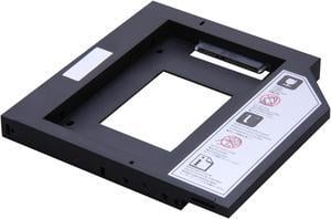 SilverStone TS09 12.7mm Height 2.5" SATA HDD/SSD Caddy for Laptop / 2.5" SSD/HDD Conversion Tray (Black)