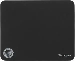 Targus Ultraportable Antimicrobial Mouse Mat - 0.05" x 8.66" x 7.09" Dimension - Black - Rubber - Anti-slip - AWE820GL