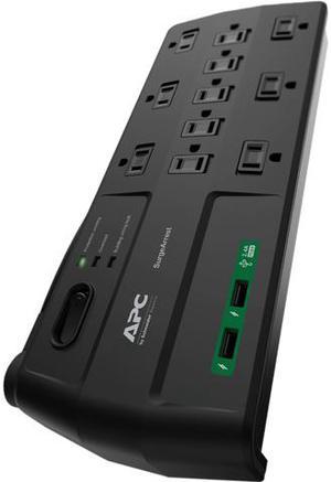 APC 11-Outlet Surge Protector Power Strip with USB Charging Ports, 2880 Joules, SurgeArrest Home/Office (P11U2)