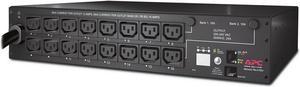 APC by Schneider Electric Rack PDU, Switched, 2U, 30A, 208V, NEMA L6-30P, 16 x IEC 60320 C13, 230V AC - 2U - Rack Mount