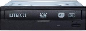 Lite-On 24X SATA Internal DVD/RW Optical Drives Black Model IHAS324-17