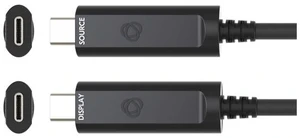 Kramer CLS-AOCU32/FF USB-C 3.2 GEN-2 Optical Active USB-C Full Featured Cable - 25ft - 97-04500025 Kramer CLS-AOCU32/FF USB-C 3.2 GEN-2 Optical Active USB-C Full Featured Cable - 25ft - 97-04500025