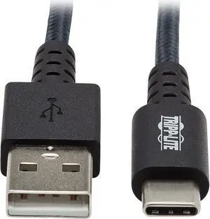 Tripp Lite Heavy Duty USB-A to USB C Charging Sync Cable for Androids M/M 6ft