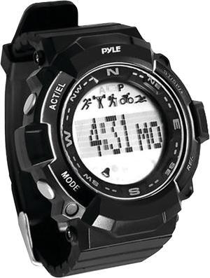 Multi-Function Sports Wrist Watch, Sleep Monitor, Pedometer Step Counter and Stop Watch (Black)