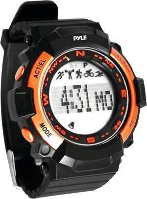 Multi-Function Sports Wrist Watch, Sleep Monitor, Pedometer Step Counter and Stop Watch (Orange)