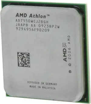 AMD Athlon X2 7550 - Athlon X2 Kuma Dual-Core 2.5 GHz Socket AM2+ 95W Processor - AD7550WCJ2BGH
