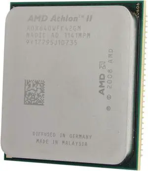 AMD Athlon II X4 640 - Athlon II X4 Propus Quad-Core 3.0 GHz Socket AM3 95W Desktop Processor - ADX640WFK42GM