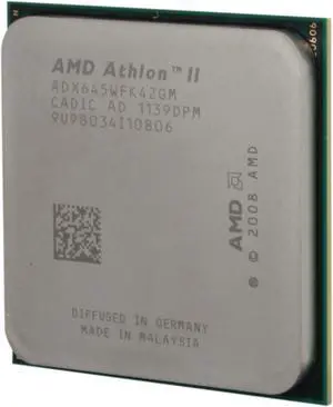 AMD Athlon II X4 645 - Athlon II X4 Propus Quad-Core 3.1 GHz Socket AM3 95W Desktop Processor - ADX645WFK42GM