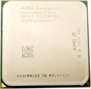AMD Sempron 3100+ - Sempron Paris 1.8 GHz Socket 754 Processor - SDA3100AIP3AX