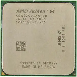 AMD Athlon 64 4000+ - Athlon 64 Orleans 2.6 GHz Socket AM2 59W Desktop Processor - ADA4000IAA4DH