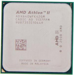 AMD Athlon II X4 640 - Athlon II X4 Propus Quad-Core 3.0 GHz Socket AM3 95W Desktop Processor - ADX640WFK42GM